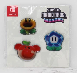 SET DE PINS DE SUPER MARIO BROS WONDER NINTENDO SWITCH NUEVO - Picture 1 of 2