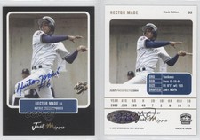 2004 Just Minors Just Prospects Black Auto /25 Hector Made #55 Rookie Auto RC