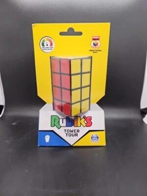 Original Rubik's Tower Puzzle 2x2x4 Spin Master Games New Factory Sealed 2021 - Image 1 of 4