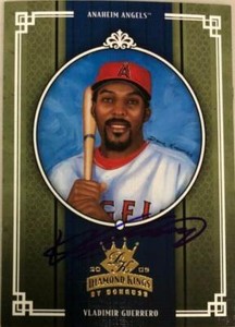 Vladimir Guerrero Autographed 2005 Donruss Diamond Kings #2