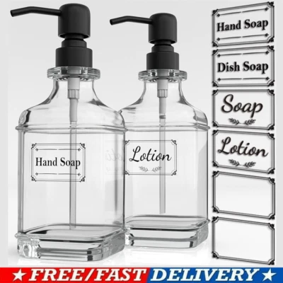 300 / 550ml Soap Dispenser Hand Wash Soap Dispenser Liquid Shampoo Pump Bottle - image 1 of 4