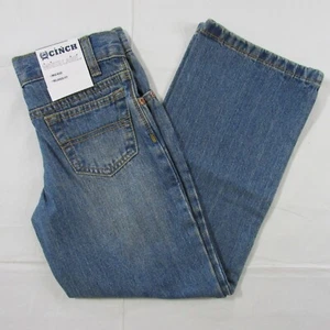 Cinch Boy's 4R White Label Mid Rise Relaxed Fit Straight Leg Jeans MB12842001 IN - Picture 1 of 3