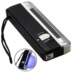 New 365nm Detecting ID Card Postage Stamps & Tagging 4W UV Tube Black Light Lamp - Picture 1 of 4