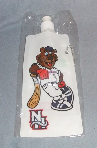 NEW HAMPSHIRE FISHER CATS WATER BOTTLE SGA PROMO w/ Belt Clip - New in Bag Cover