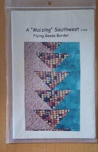 Arlene Walsh "A "Maizing Southwest Flying Geese Border" Pattern - Picture 1 of 2
