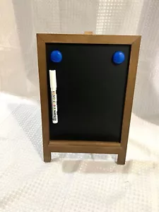 Small Tabletop Chalkboard Signs 9.5 X 14 / Magnetic Mini Chalkboard With Stand. - Picture 1 of 8