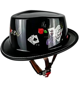 Be Cool "Joker" Cowboyhut Motorradhelm. Größe L - Bild 1 von 8