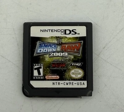 WWE Smackdown Vs. Raw 2009 for Nintendo DS Cart Great Shape - Image 1 of 3