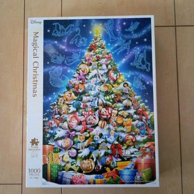 EPOCH 1000 piece jigsaw puzzle Disney Magical Christmas New Japan - Image 1 of 2
