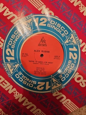 ALEX BUENO "Como Nadie RARE 12" 1992 Latin Merengue SALSA Entre Tu Amo Y Mi Amor - Image 1 of 2