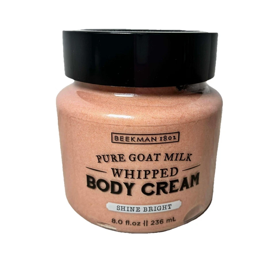 Beekman 1802 SHINE BRIGHT Loção Corporal Chantilly Leite de Cabra 8 oz Selada - Imagem 1 de 1
