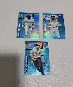 2025 TOPPS CHROME COMPLETE SET CHROME REFRACTOR ALL-STARS ETCHED 6 CARDS LOT - Bild 1 von 4