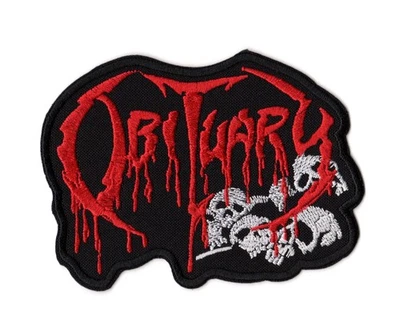 Obituary Patch | Skulls Executioner Xecutioner American Death Metal Band Logo - Image 1 of 2