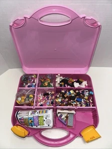 Large Lot Of Lego Friends Minifigs + Food Fashion Music Flowers Pets + Case - Picture 1 of 12