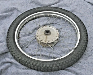 1971-72 YAMAHA AT-1 OEM FRONT  TIRE RIM   - Picture 1 of 4