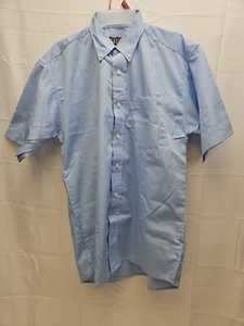 Gatorade Men Shirt Size L (16.5) Short Sleeve Blue - Picture 1 of 6