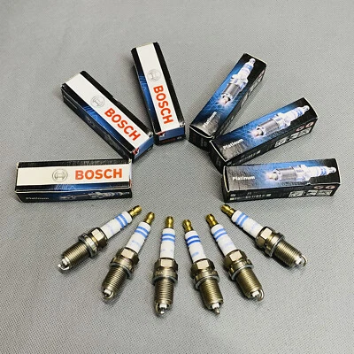 OE Platinum Spark Plug 6PCS For Dodge Dakota Jaguar XF Hyundai Accent Elantra - Image 1 of 4