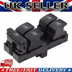 For Seat Leon 2013-2018 Window Main Control Switch 5G0959857B 5G0959857D - Picture 1 of 8