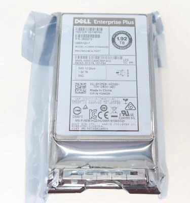Y2M2R HUSMR11619ASS200 Dell Compellent 1.92TB SAS 12Gb/s 2.5" SSD - Image 1 of 2