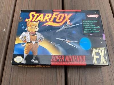 ✨ Star Fox SNES USA New Super Nintendo 1993 SNS-FO-USA ✨ - Image 1 of 4