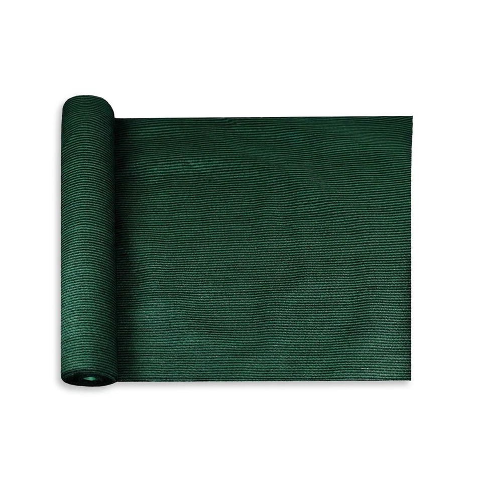 8 FT Green Fabric Roll Sunwind Screen UV Block Shade Cloth patio Yard - Image 1 of 4