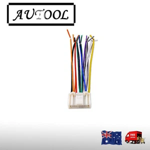 Automobile electric stereo wireless CD player wiring harness adapter subaru OZ - Bild 1 von 3