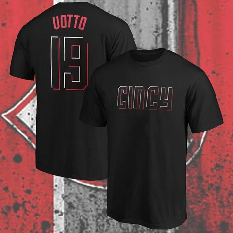 HOT !! Joey Votto Player Name Cincinnati Team Reds  T-Shirt Gift Fan S-3XL Cover