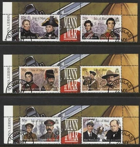 Isle of Man Stamps SG 887-892 Isle of Man at War 2000 Fine Used #M046 - Picture 1 of 2