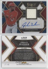 2023 Panini Select Jersey Tri-Color Prizm /49 Jordan Walker Rookie Auto RC