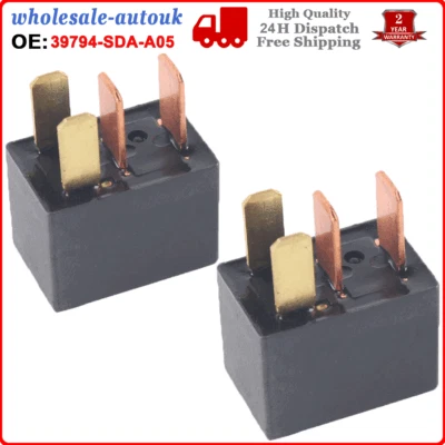 2PCS Air Con A/C Relay Conditioning For Honda Accord CR-V,FR-V, 39794-SDA-A05 - Image 1 of 4