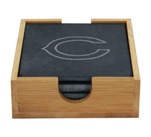 Chicago Bears Slate Square Coaster Set - Picture 1 of 1