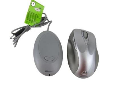 MICROSOFT WIRELESS LASER MOUSE 6000 OPTICAL SCROLL WHELL CORDLESS with RECEIVER - Image 1 of 4