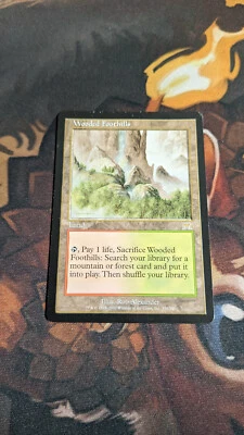 MTG Wooded Foothills Onslaught 330/350 Fetch Land Modern Legacy Commander EDH - Image 1 of 2