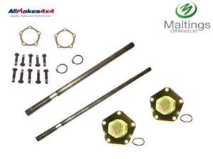 LANDROVER DEFENDER REAR DRIVESHAFT KIT DEFENDER HALF SHAFT KIT 90 110 TD5 TDCI - Picture 1 of 1