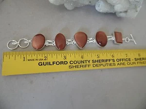 BEAUTIFUL NEW SUN SITARA GEMSTONE BRACELET 7 1/2 TO 8" BRACELET NICE GIFT - Picture 1 of 4