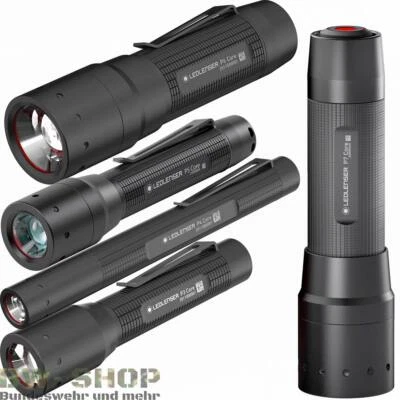LEDLENSER FLASHLIGHT P SERIES P2 P4 P5 P6 P7 CORE BW POLICE OUTDOOR LED LAMP - Image 1 of 3