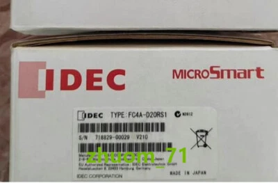 1PC New IDEC programmable controller module FC4A-D20RS1 - Image 1 of 2