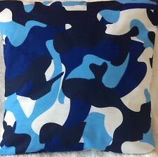 MILITARY ZONE ARMY CAMOUFLAGE FILLED CUSHIONS 45x 45cm CHOICE 1  2 OR 3 CUSHIONS