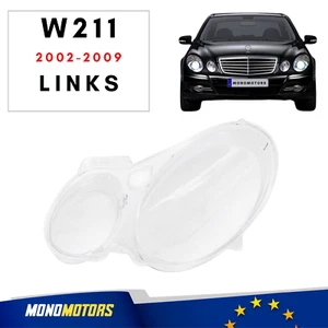 FÜR MERCEDES W211 SCHEINWERFERGLAS LINKS 2002-2008 KOSTENLOSER VERSAND - Bild 1 von 3
