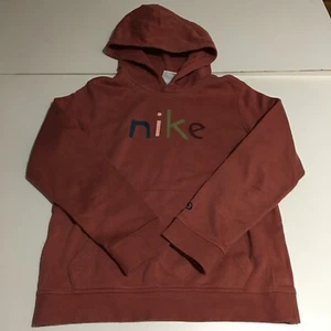 Nike Fleece Big Kids Boys Pullover Hoodie Sweatshirt Size Medium - Picture 1 of 9
