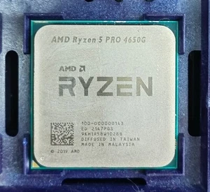 AMD RYZEN 5 Pro 4650G Desktop Processor R5 Socket AM4 100-000000143 Unlocked - Picture 1 of 2