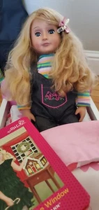 Our Generation Audrey - Ann 18 Inch Doll With Bed and Story - Picture 1 of 5