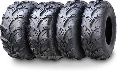 26x8R12 & 26x10R12 Radial ATV Tire Set for 2016 Can-Am Outlander 570/850/1000R - Image 1 of 4