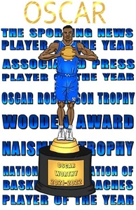 Poster "Oscar Worthy" Spieler des Jahres Hochglanz 11 x 17 - Bild 1 von 1