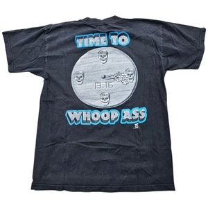 WWF Stone Cold Steve Austin Clock's Ticking Time To Whoop Ass Tshirt Mens L 1998 - Picture 1 of 10