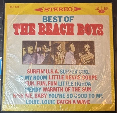 Beach Boys Best Of The Beach Boys Taiwan Stereo LP CSJ-382 Red Vinyl - Image 1 of 4