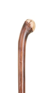 Unique Traditional Wooden Natural Chestnut Knob Country Stick Outdoor Hiking - Picture 1 of 1