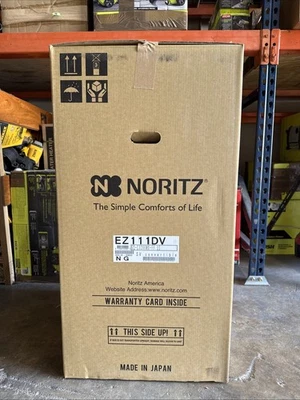 Nuevo calentador de agua residencial Noritz serie EZ EZ111-DV-NG a gas natural sin tanque Foto 1 de 4