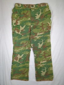 RANGER Vintage 70er 80er Camouflage Wende Cargo Jagd HOSE Herren 34 36x30 - Bild 1 von 16