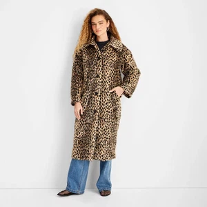 Women's Faux Fur Coat - Future Collective - Picture 1 of 29